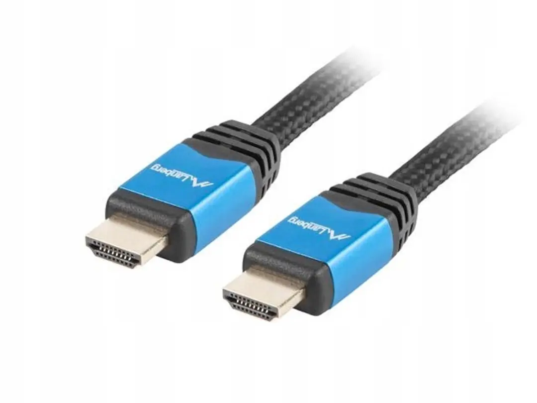 Lanberg Premium M/M V2.0 HDMI-Kabel 3M - 4K - Zwart - afbeelding 2 van 4