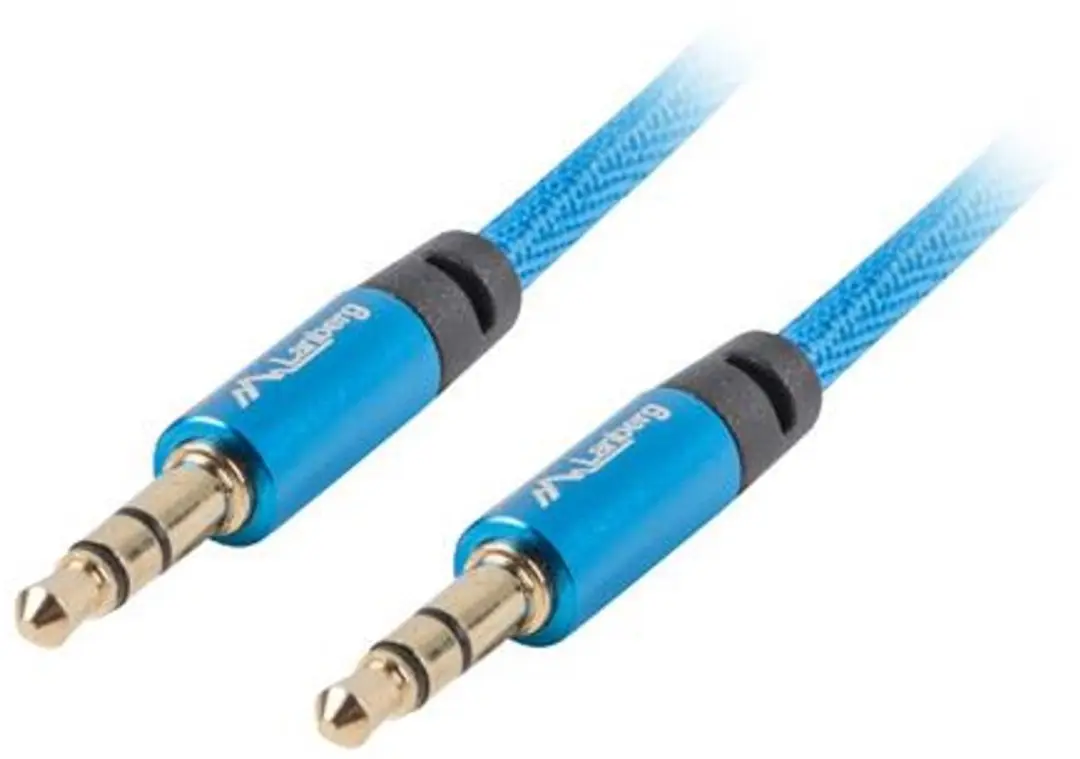 Lanberg Audio Kabel Stereo Voor Telefoon Computer Minijack 2M Hoge Kwaliteit