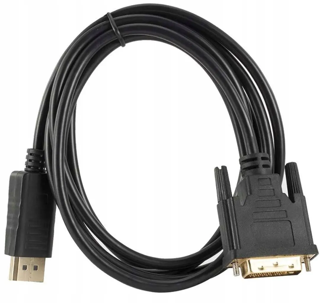 Lanberg DisplayPort 1.2 naar DVI-D Kabel 1.8m - Zwart - afbeelding 4 van 5
