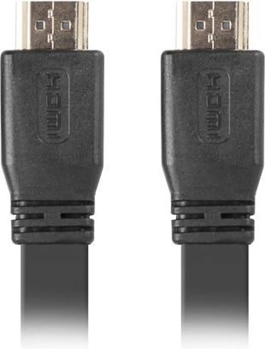 Lanberg HDMI-A Kabel 2.0 4K - 3m - Zwart - afbeelding 2 van 4