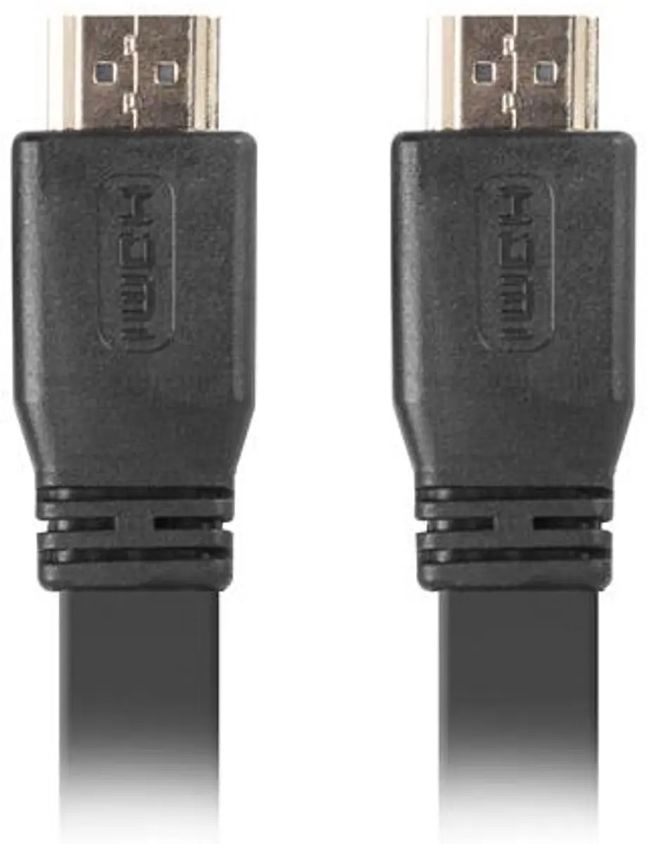 Lanberg HDMI-A Kabel 2.0 4K - 5m - Zwart - afbeelding 2 van 6