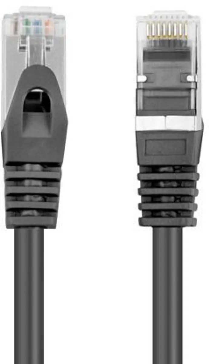 Lanberg Patchcord FTP Cat.6 0,5M - Zwart - afbeelding 4 van 5