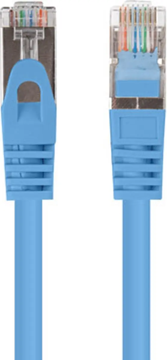Lanberg Patchcord FTP Netwerkkabel Cat 6 - 0,25m - Blauw - afbeelding 6 van 6