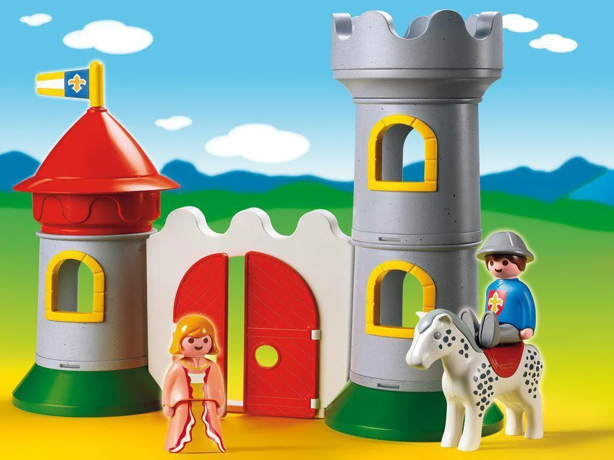 Playmobil Mijn Eerste Kasteel 6771 - Grijs