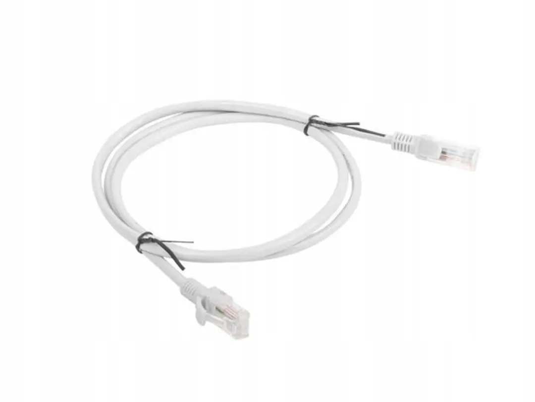 Lanberg Patchcord UTP Cat5E 1M - Wit - afbeelding 2 van 5