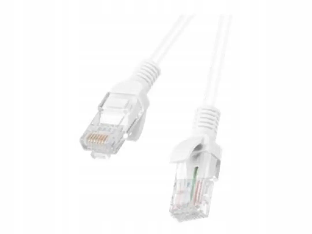 Lanberg UTP Cat 6 Patchcord RJ45 1M Wit - afbeelding 3 van 4