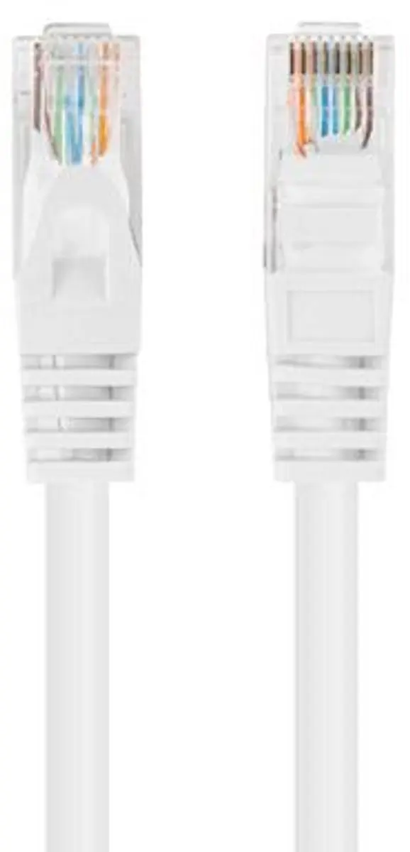 Lanberg Patchcord UTP Cat.6 3m - Wit - afbeelding 4 van 4