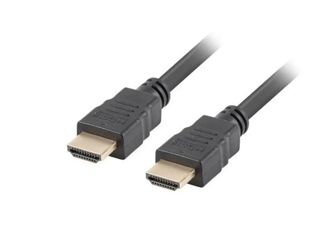 Lanberg HDMI Kabel 1.4 Male-Male 0.5m - Zwart - afbeelding 5 van 5