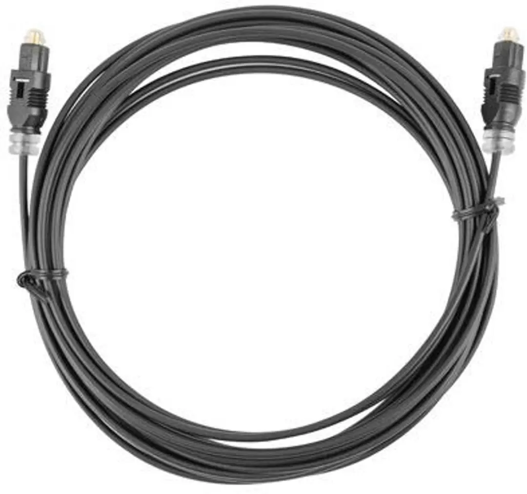 Lanberg Toslink Opto-Akoestische Kabel M/M 1M - Zwart