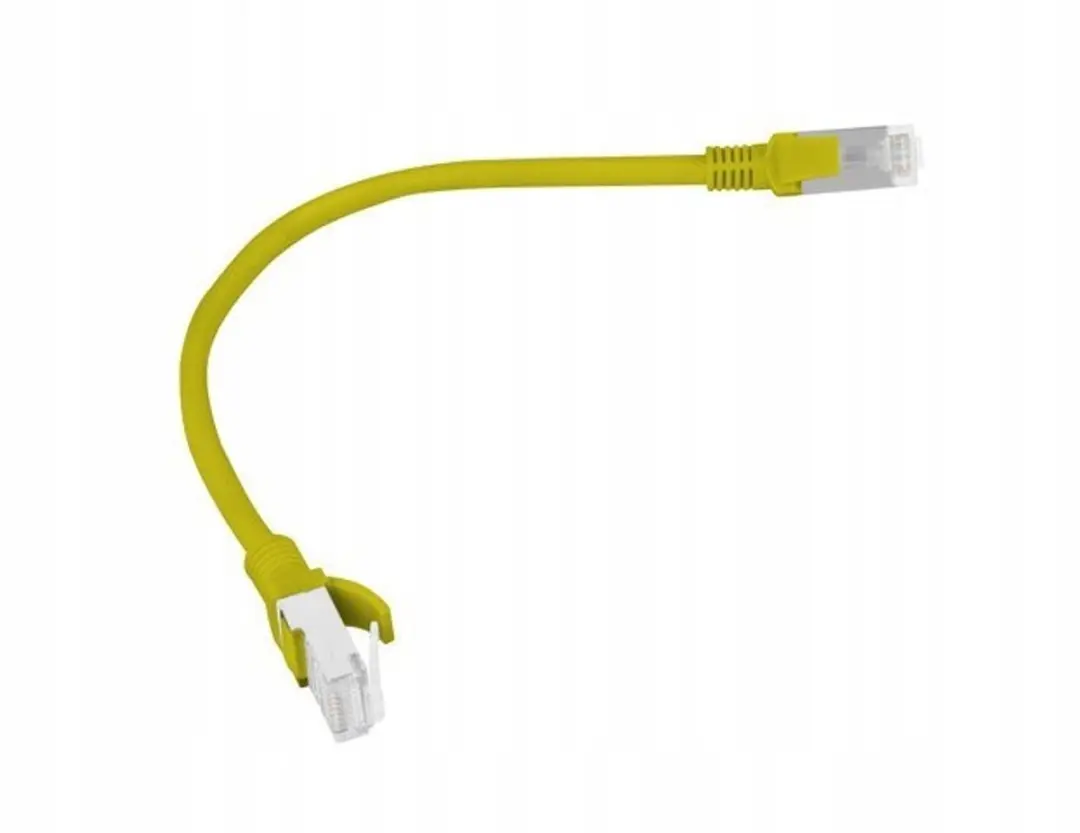 Lanberg Patchcord UTP Cat.5E 0,25m - 10 Stuks Geel - afbeelding 2 van 4