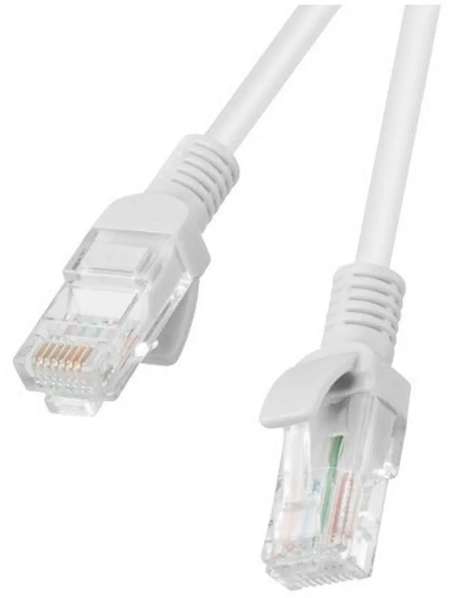 Stevige UTP-netwerkkabel categorie 6 Lanberg PCU6-20CC-0025-S Grijs 25 cm