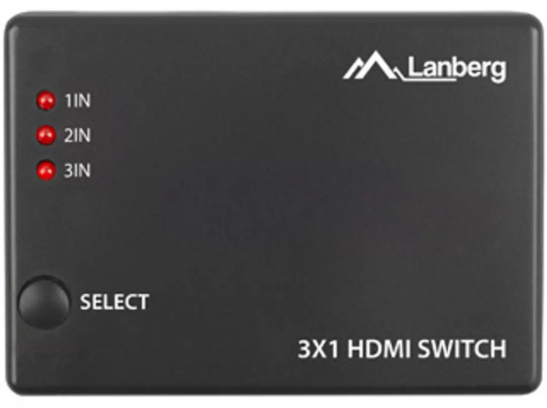 Lanberg SWV-HDMI-0003 HDMI Switch - Zwart - afbeelding 6 van 6