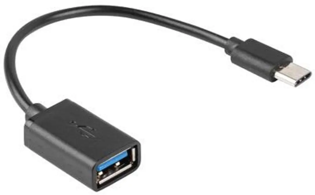Lanberg USB 2.0 Type-C naar USB-A Kabel - OTG - 1 Stuk - afbeelding 3 van 3