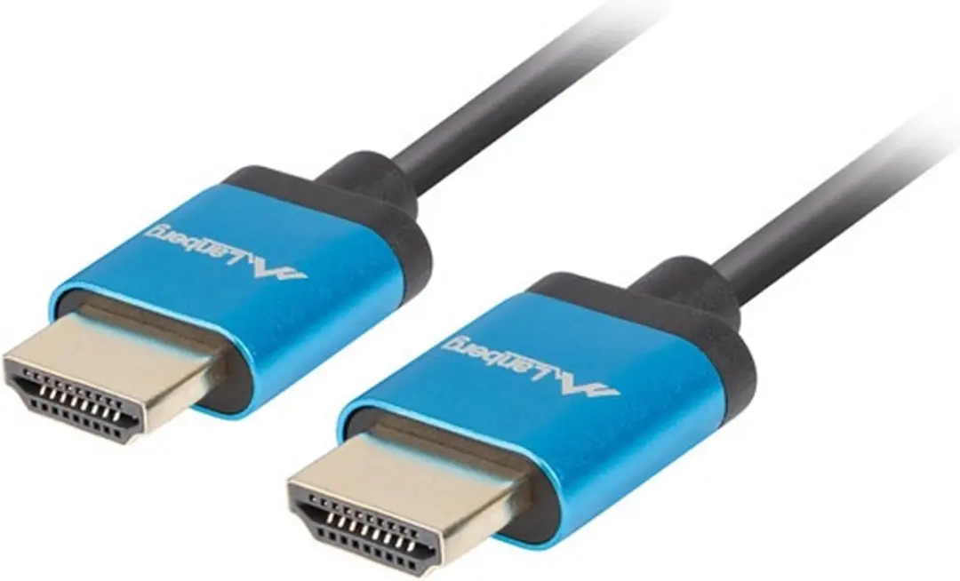 Lanberg HDMI-kabel 4K HDR 18m - Zwart - afbeelding 3 van 6