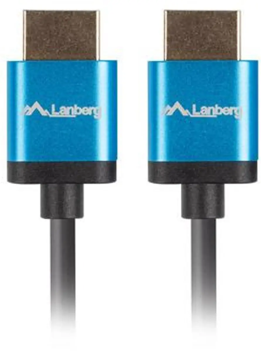 Lanberg HDMI-kabel 4K HDR 18m - Zwart - afbeelding 5 van 6