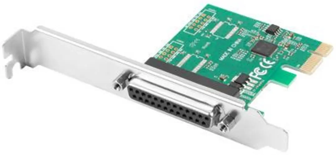 Lanberg Pci Express Adapter Db25 Kaart Voor Laptopcomputer Track Low Profile