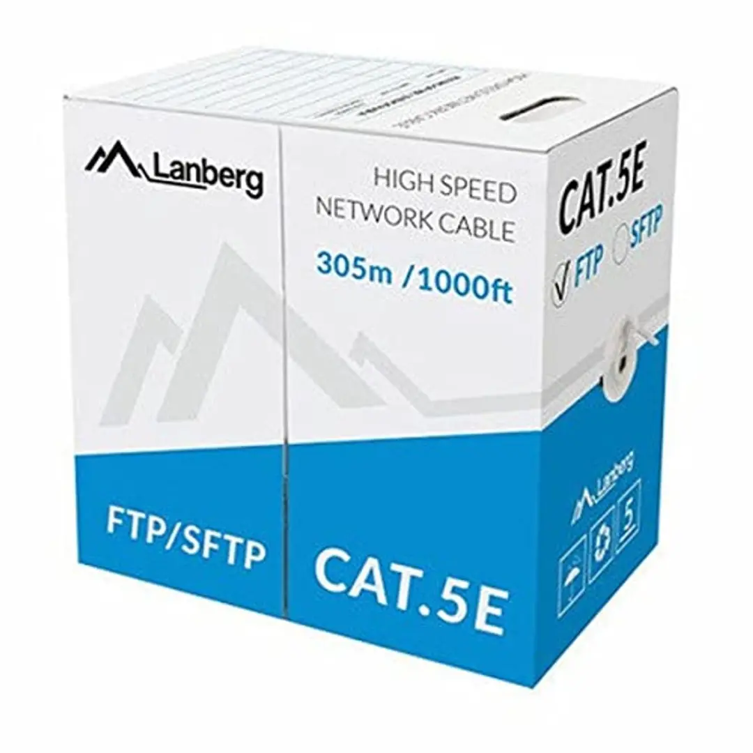 Lanberg Sftp-Patchkabel Voor Lan-Netwerk Cat 5E 305M Koper Cpr Fluke