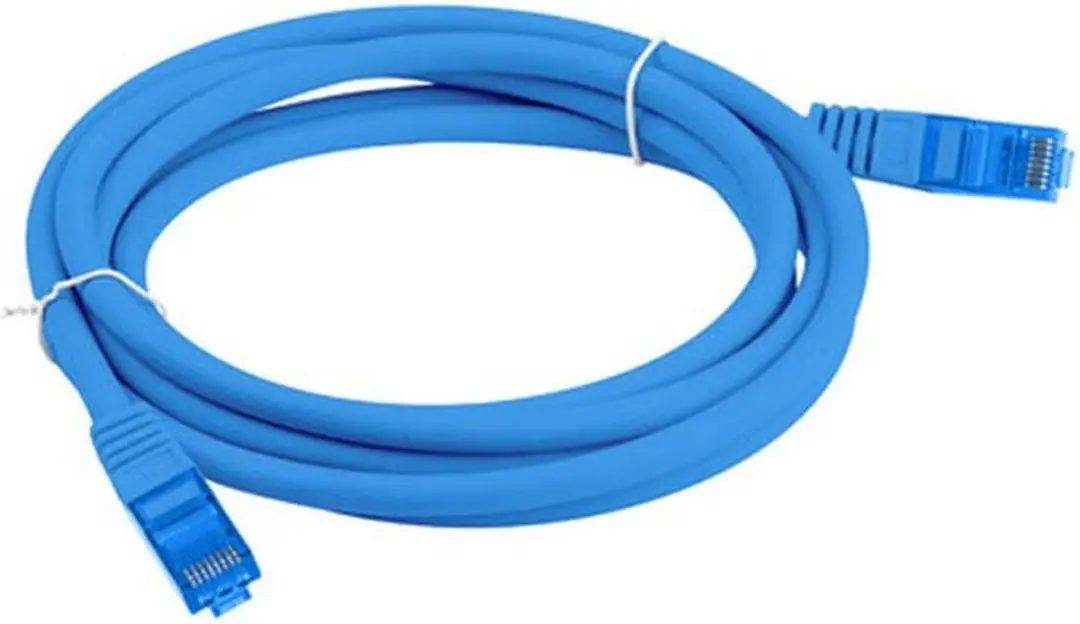 Lanberg UTP Category 6 Kabel PCF6A-10CC-0200-B - 2m - Blauw - afbeelding 2 van 2