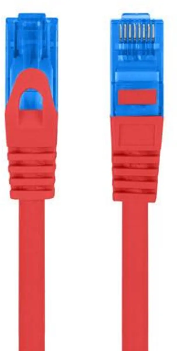 Lanberg Patchcord SFTP RJ45 Cat 6A Kabel 2m Rood - CCA - afbeelding 5 van 5