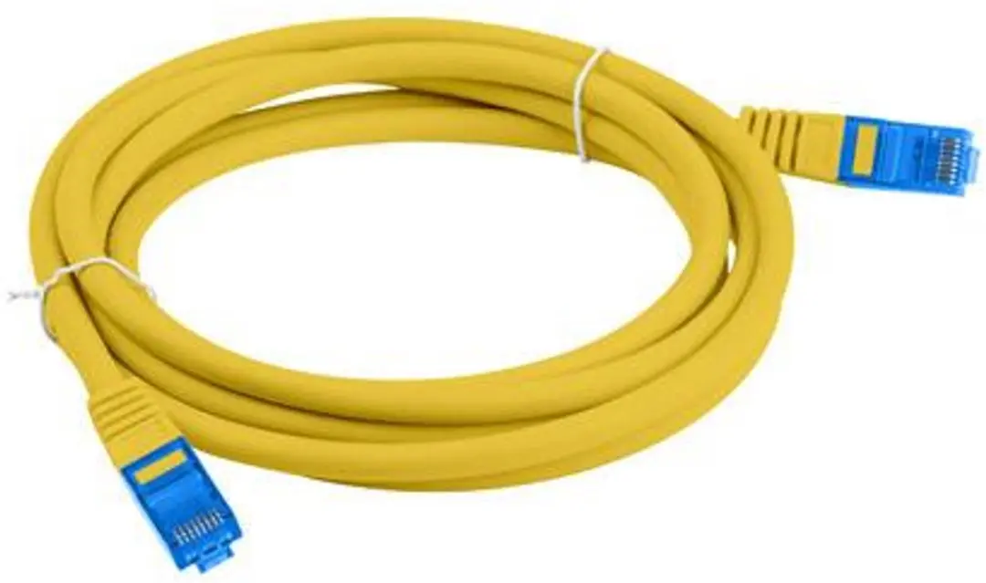 Lanberg Patchcord Cat.6A 2m Geel - CCA - afbeelding 5 van 5