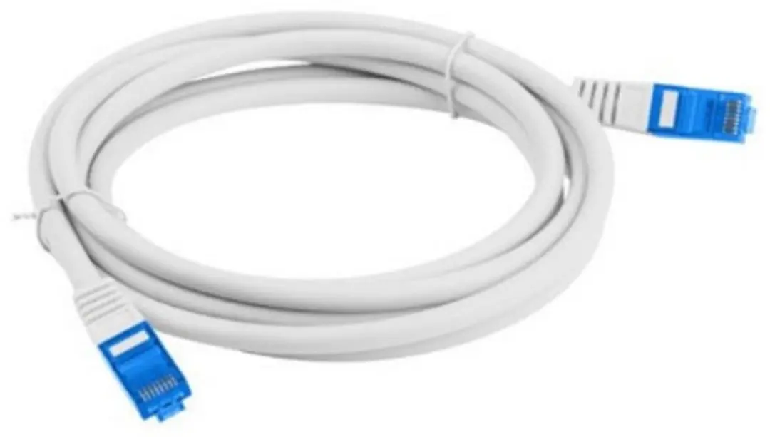 Lanberg Patchcord Sftp Rj45-Kabel Voor Switch/Router 3M Lszh Cca Fluke Geslaagd