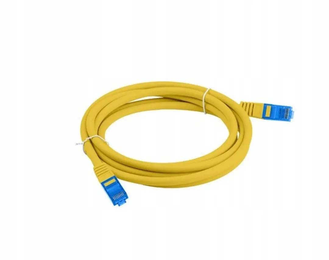 Lanberg Patchcord SFTP Cat 6A 10M Geel - CCA - Fluke Geslaagd - afbeelding 2 van 5