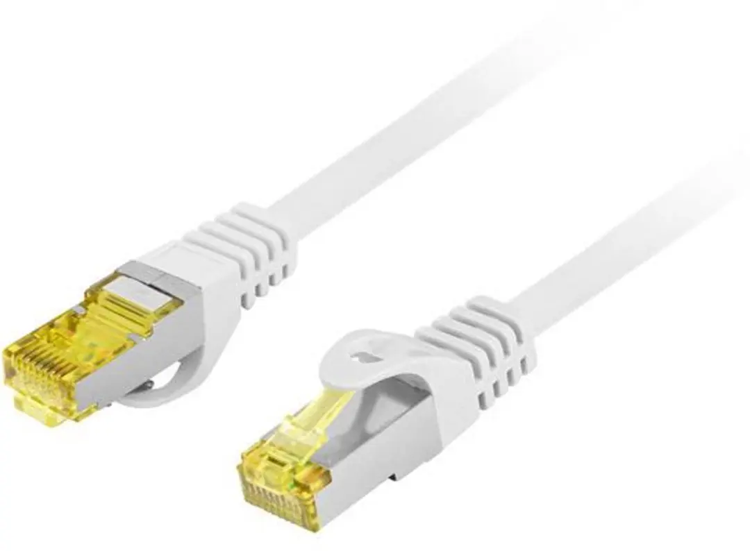 Lanberg Patchcord SFTP Cat6A RJ45 Kabel 0,5m - Transparent