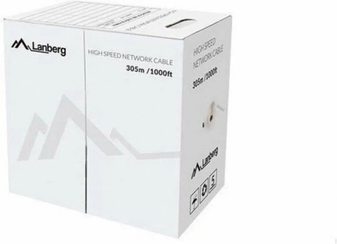 Lanberg LCU5-12CU-0305-O netwerkkabel Oranje 305 m Cat5e U/UTP (UTP)