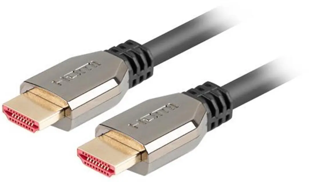 Lanberg HDMI 2.1 Kabel 8K 48Gb/s 50cm - Zwart - afbeelding 5 van 6