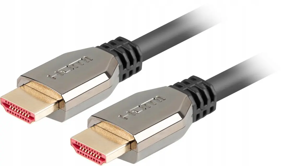 Lanberg HDMI 2.1 Kabel 8K 48Gb/s 1m - Zwart - afbeelding 5 van 6