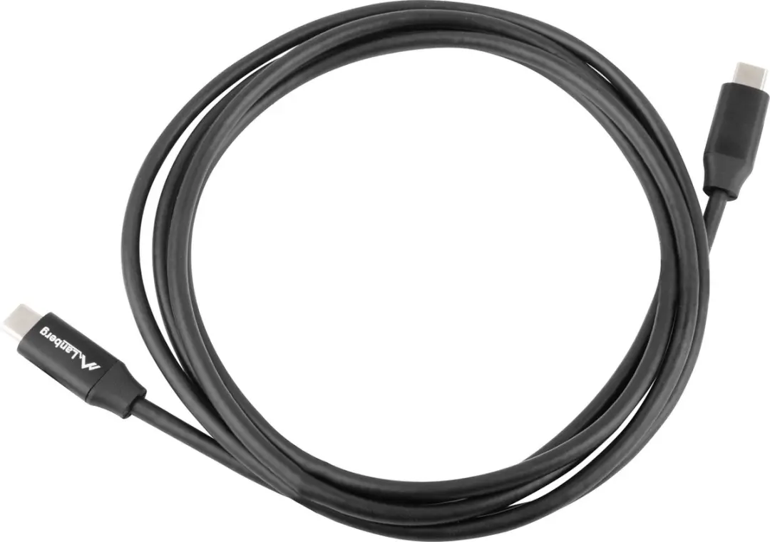 Lanberg USB-C Kabel 1,8m - QC 4.0 & PD - Transparant - afbeelding 4 van 4