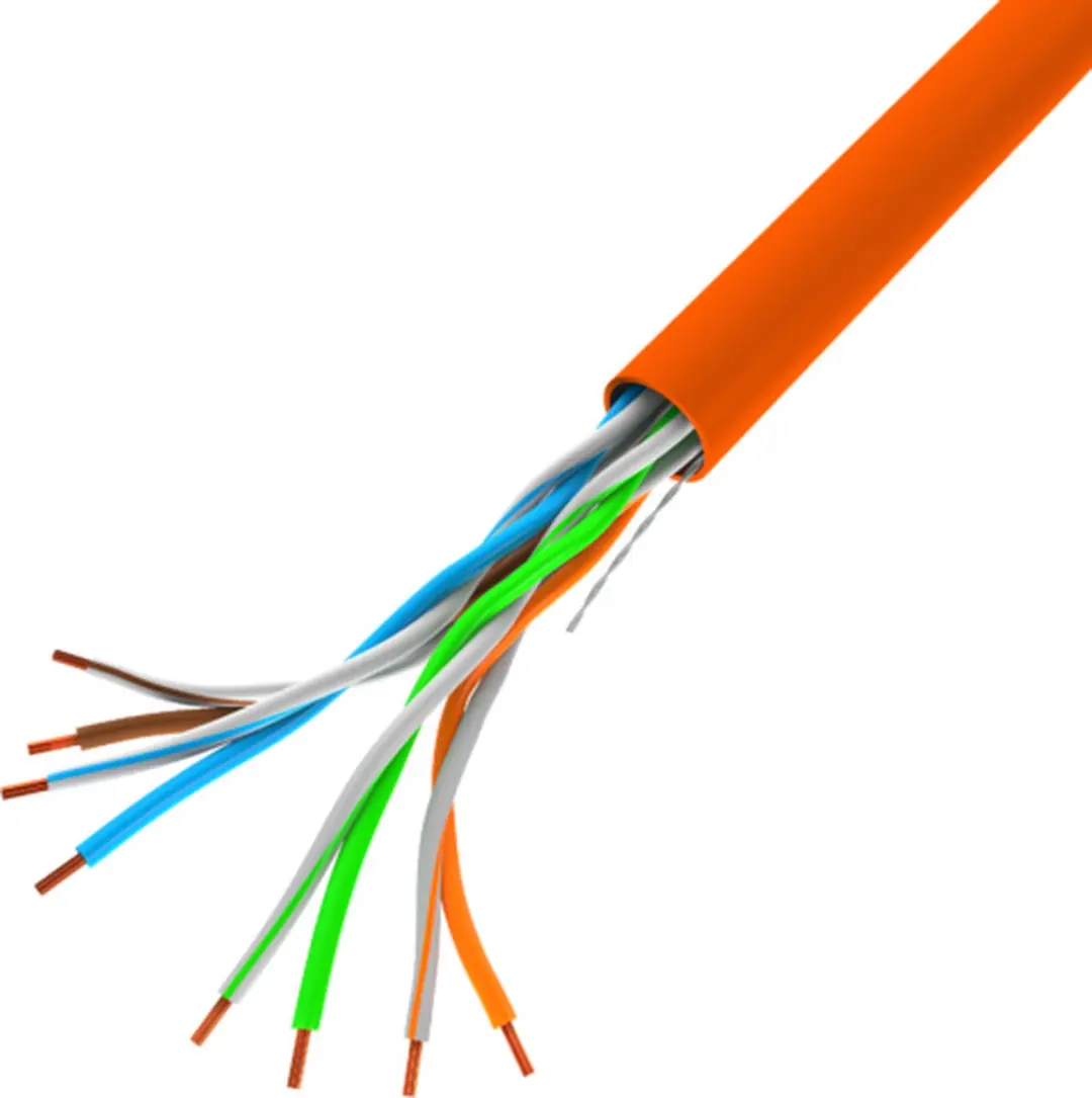 Lanberg UTP Kabel Cat5e LCU5-10CC-0305-O - Oranje - afbeelding 2 van 3