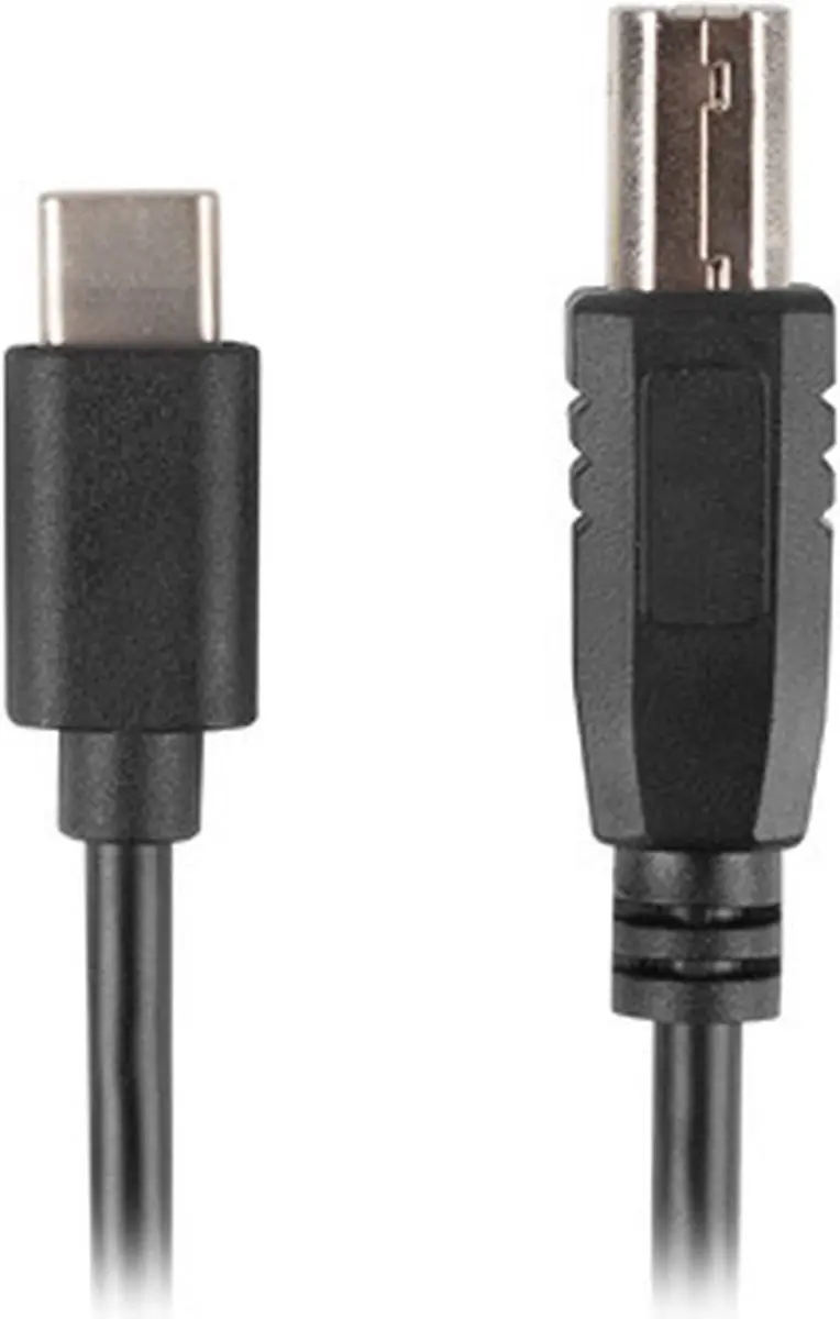 Lanberg USB-C Kabel CA-USBA-13CC-0030-BK - 3m - Zwart - afbeelding 2 van 2