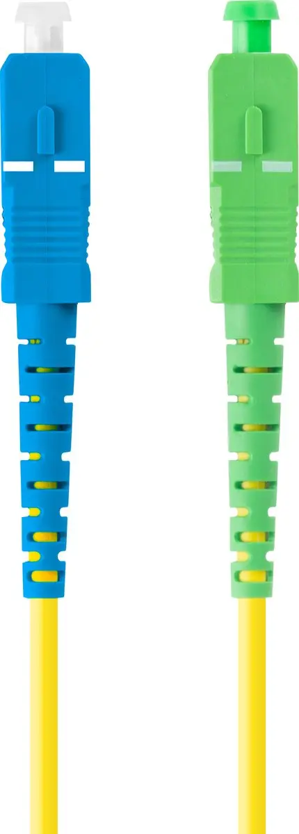 Lanberg Glasvezel Patchcord Voor Sc Apc Sc Upc 1M G657A1 Simplex