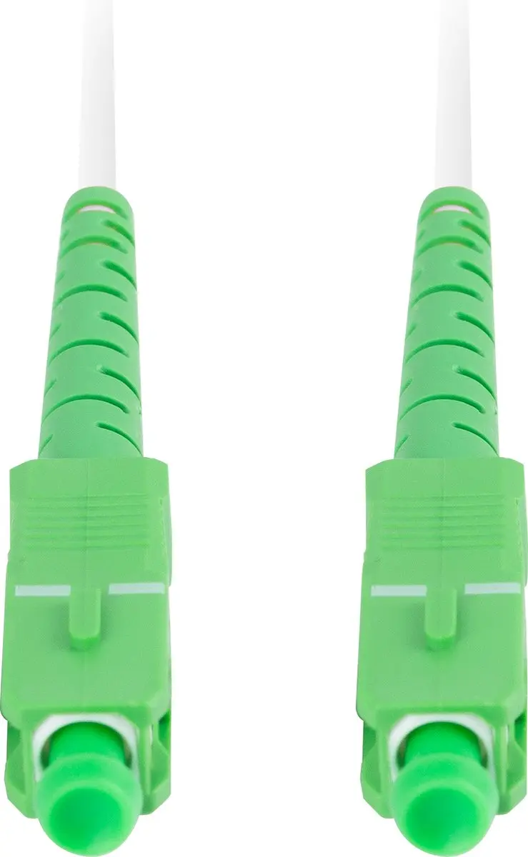Lanberg Glasvezelkabel SC/APC 5m G657A2 - Wit