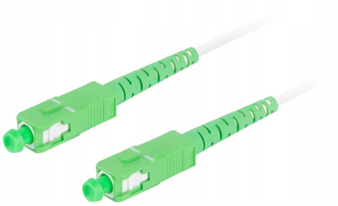 Lanberg Patchcord SC/APC-SC/APC 10m - Wit - afbeelding 3 van 6