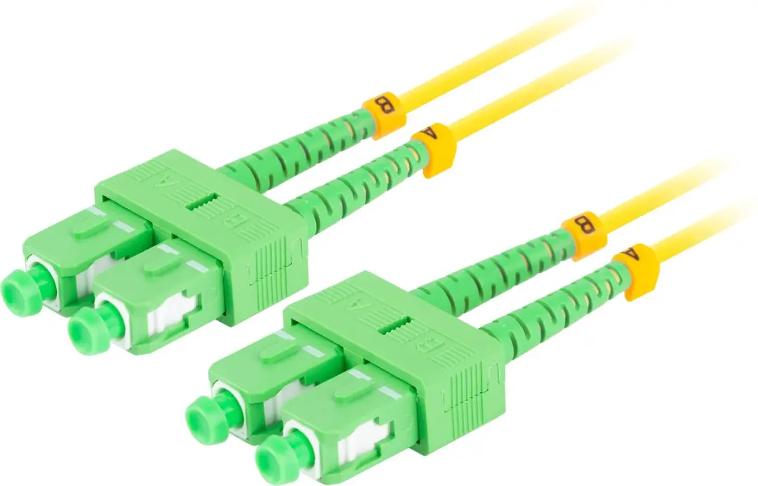Lanberg InfiniBand Glasvezelkabel SC Geel 10m - afbeelding 3 van 3