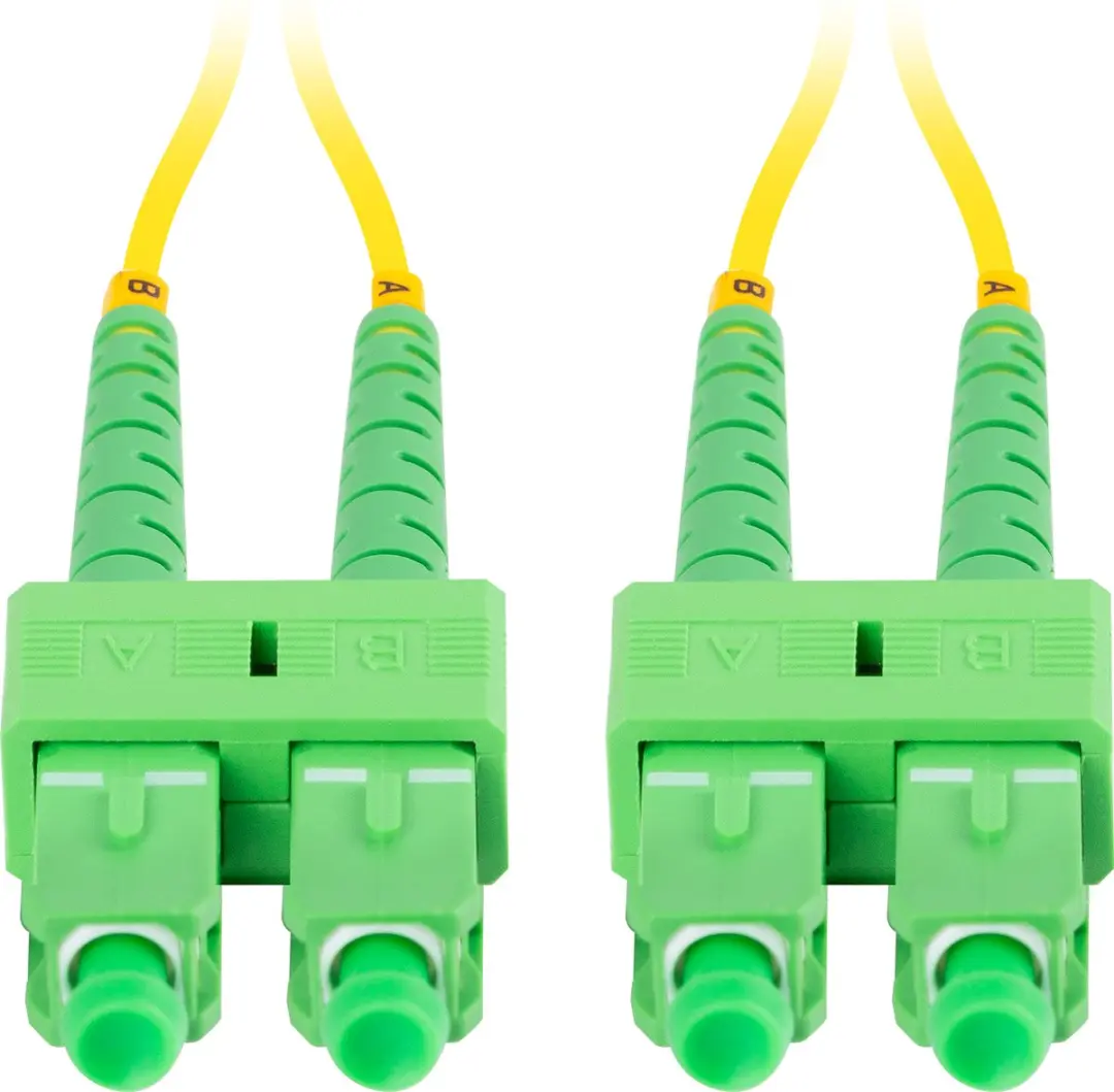 Lanberg InfiniBand Glasvezelkabel SC Geel 15m - afbeelding 2 van 3