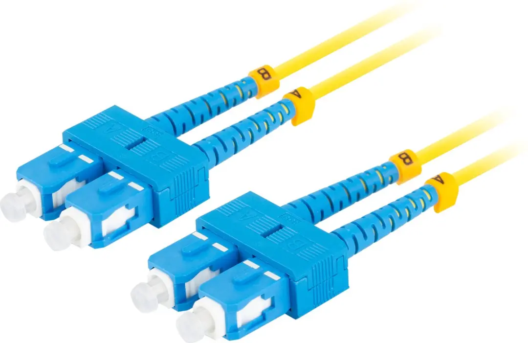 Lanberg InfiniBand Glasvezelkabel SC Geel 10m - afbeelding 3 van 3