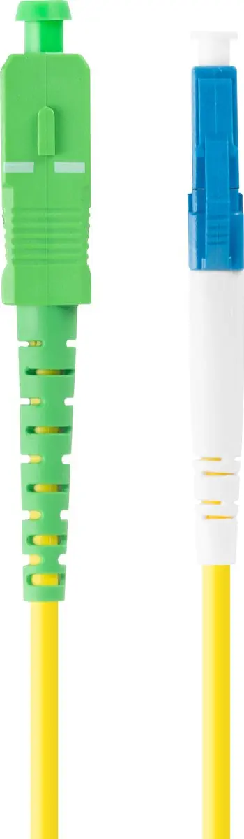Lanberg Glasvezel Patchcord 3.0Mm Lc/Upc-Sc/Apc Simplex G657A1 2M Geel