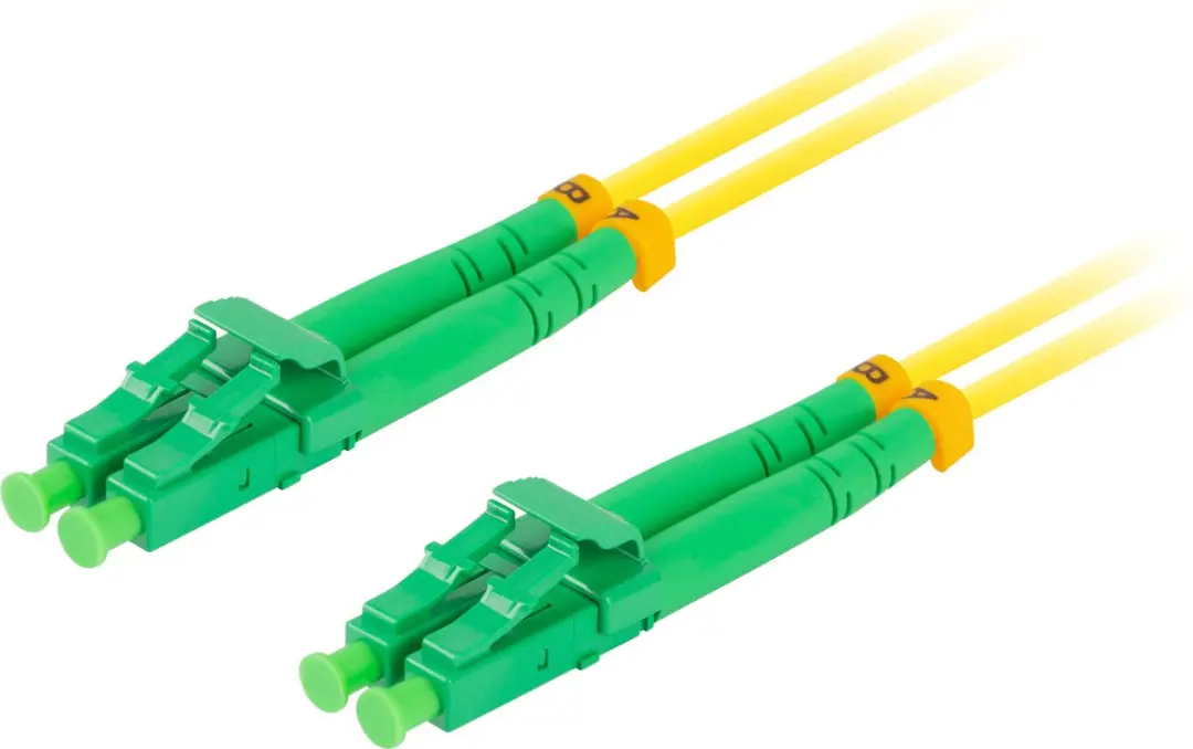 Lanberg G657A1 Duplex Slang - 5m - Geel - afbeelding 3 van 3