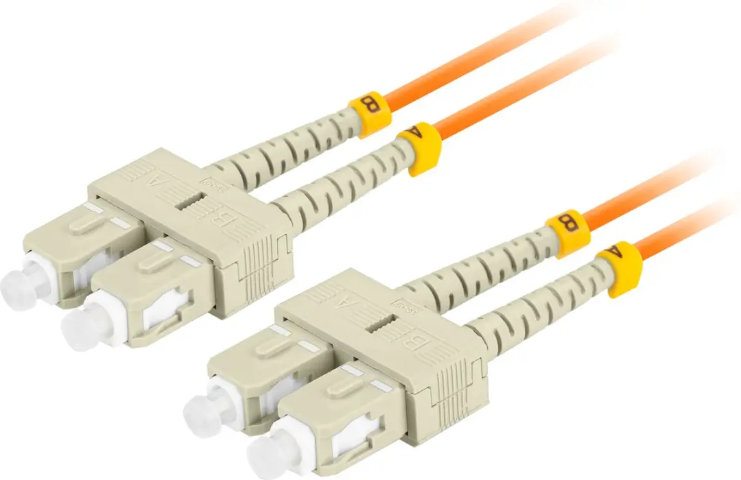 Lanberg InfiniBand Glasvezelkabel SC Oranje 5m - afbeelding 3 van 3