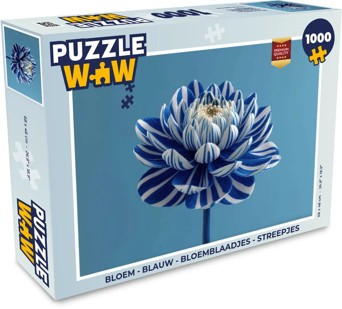 PuzzleWow Bloem Legpuzzel 1000 Stuks