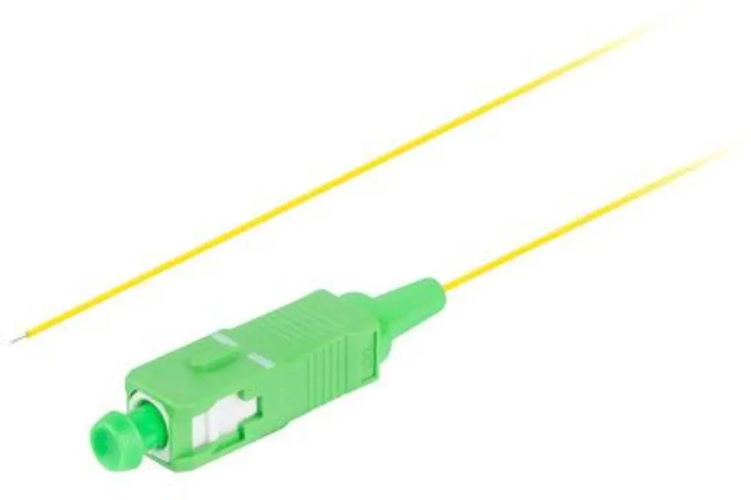 Lanberg SC/APC G657A1 Glasvezelpigtail 2m - Geel