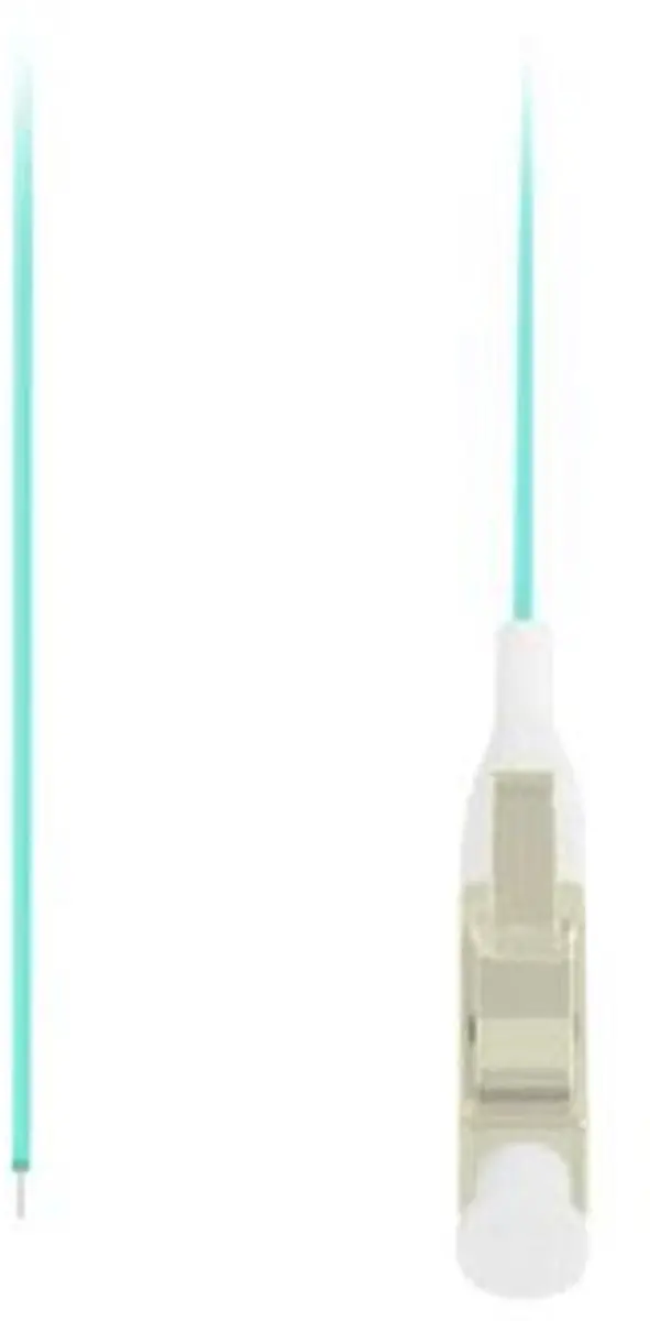 Lanberg Glasvezel Pigtail MM LC/UPC OM3 2m - Turquoise - afbeelding 4 van 4