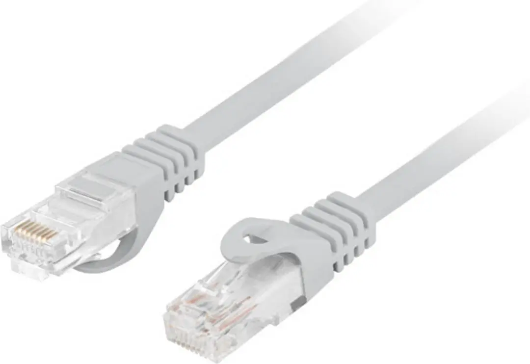 Lanberg Cat.6 UTP Ethernet-kabel 0,5m - Grijs - afbeelding 3 van 5