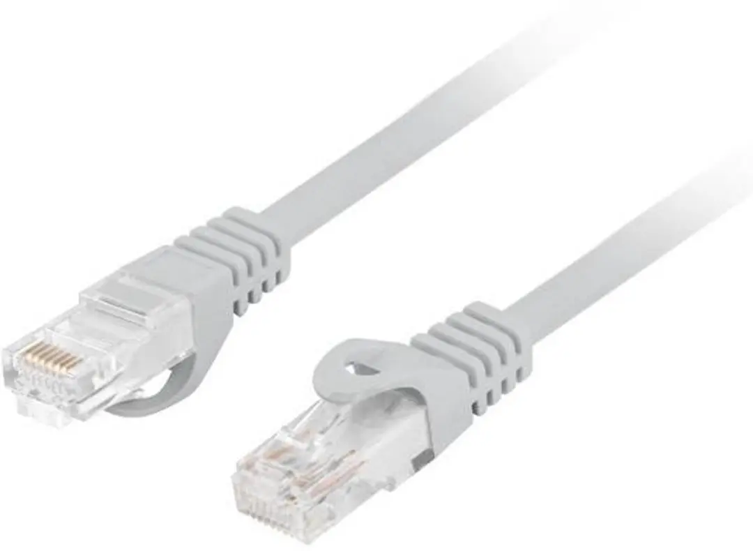 Lanberg Patchcord Ethernetkabel Cat6 5M - Grijs - LSZH
