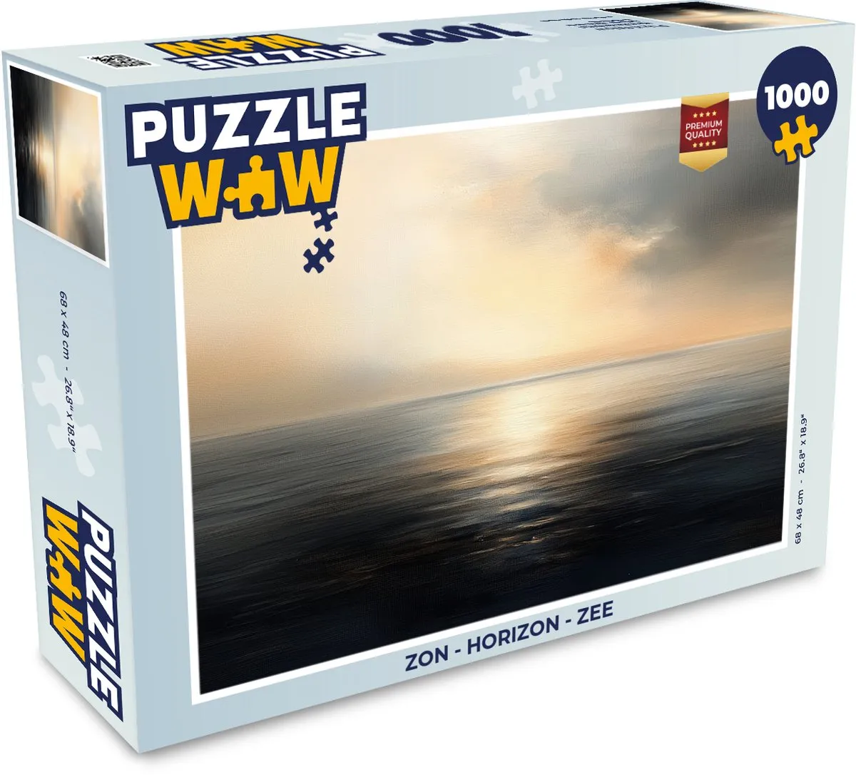 PuzzleWow Horizon Zee Legpuzzel 1000 Stuks