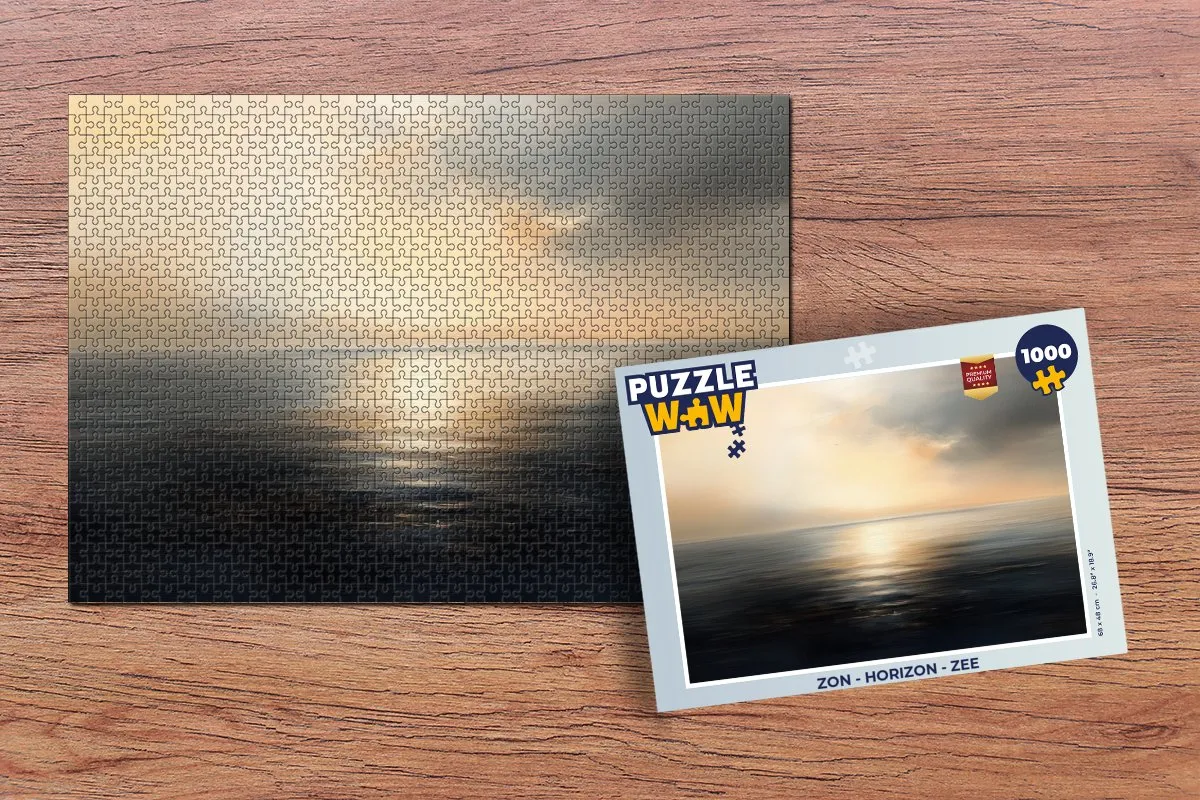 PuzzleWow Horizon Zee Legpuzzel 1000 Stuks