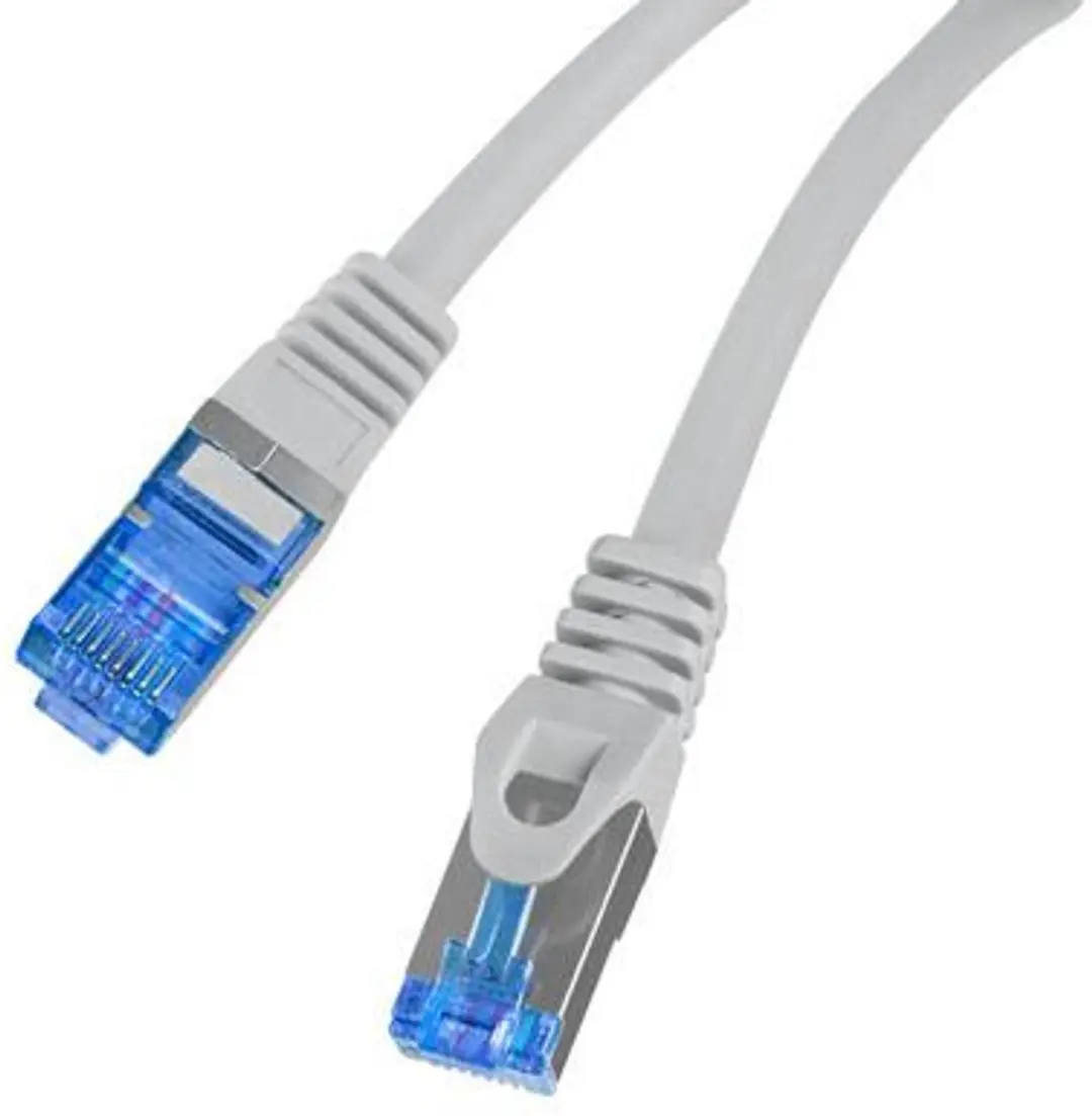Lanberg Patchcord Cat 6A SFTP 0,25m - CCA - Szary - afbeelding 3 van 4